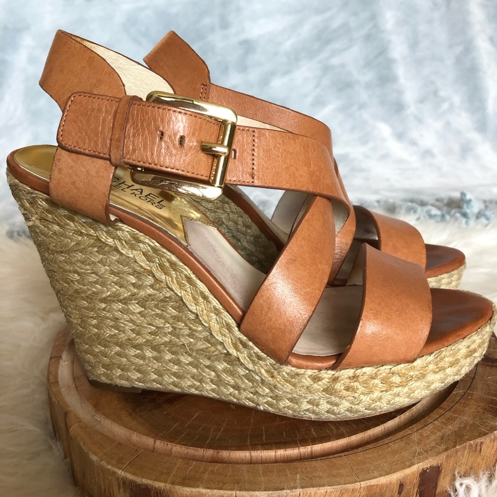 MICHAEL KORS🧡🧡🧡BEAUTIFUL WEDGES🧡🧡🧡